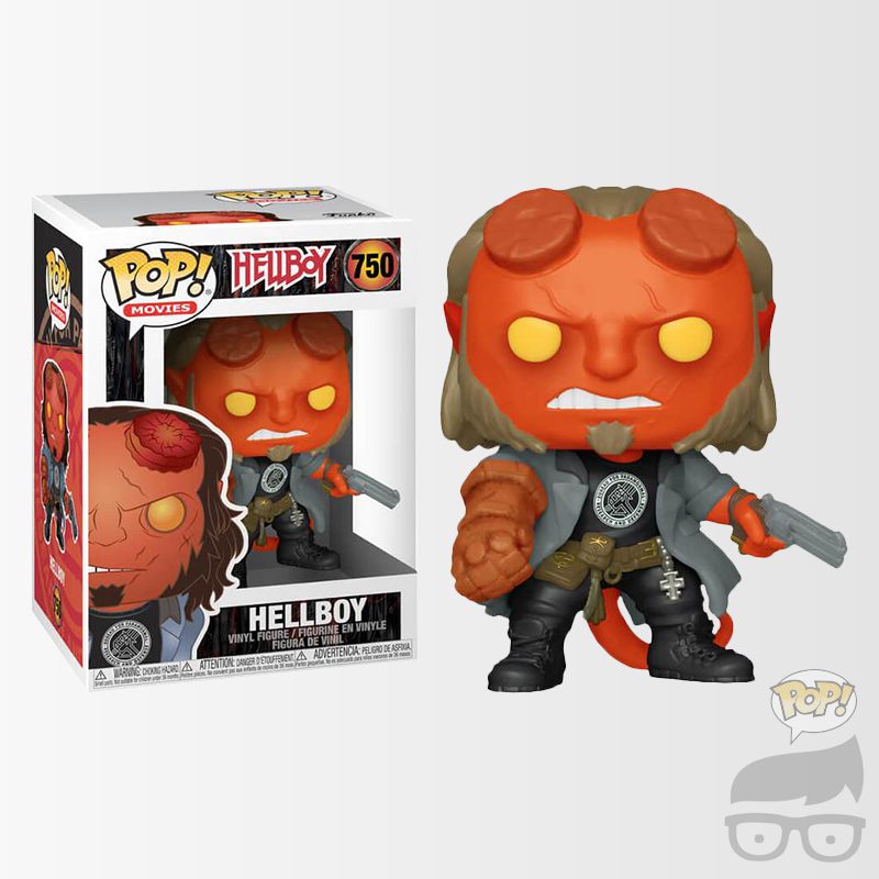 Hellboy Movie Hellboy with BPRD T-Shirt Pop! Vinyl Figure Games Geeks